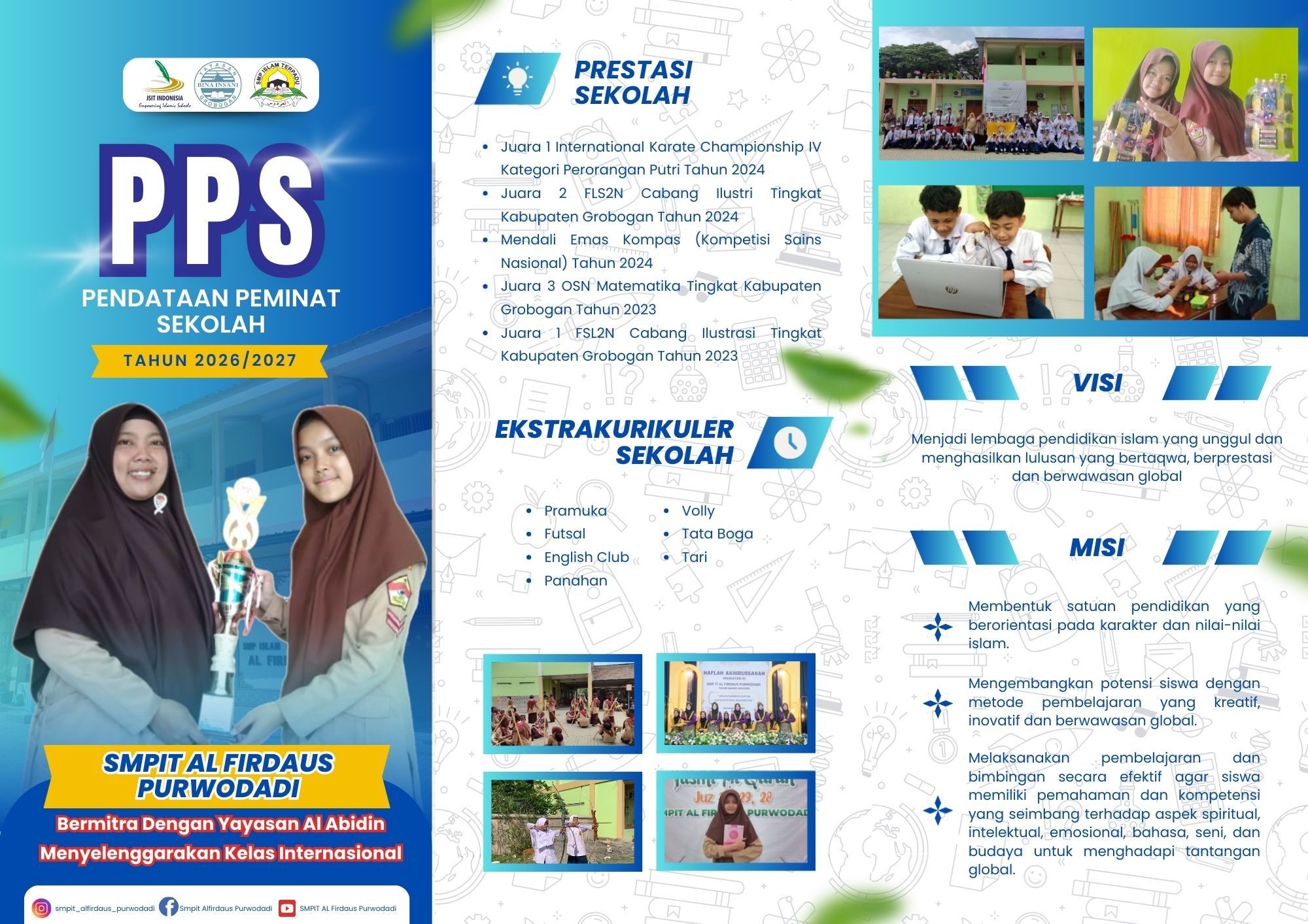 Brosur SMPIT Al Firdaus Halaman 1